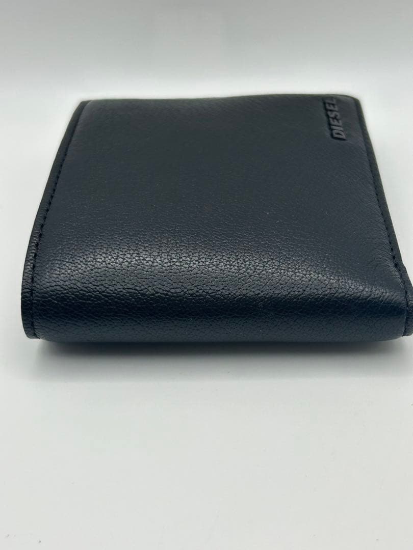 DEASEL レザー2つ折り財布　ブラック　箱あり