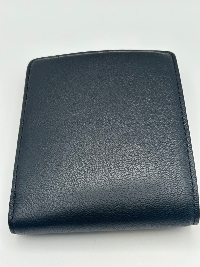 DEASEL レザー2つ折り財布　ブラック　箱あり