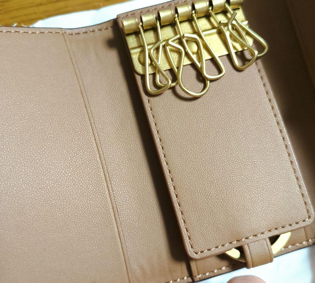 COACH 花柄 キーケース