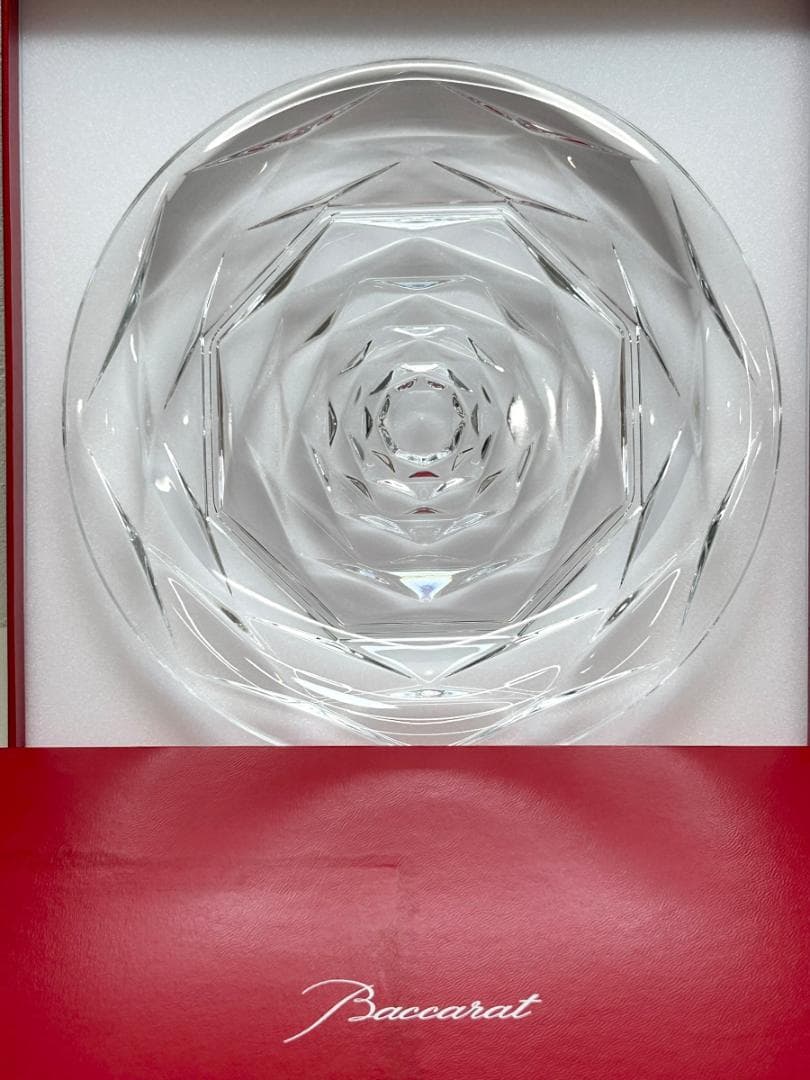2018-1557 Baccarat　バカラ　スウィングプレート　直径約19cm
