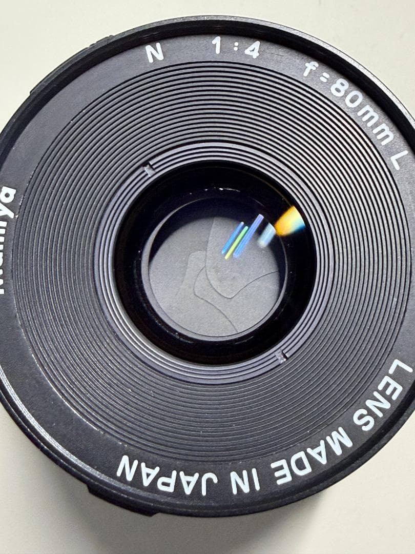 マミヤ Mamiya 7用 N 80mm F4 広角レンズ