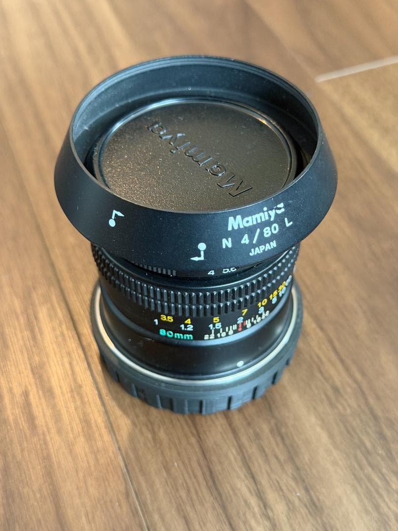 マミヤ Mamiya 7用 N 80mm F4 広角レンズ