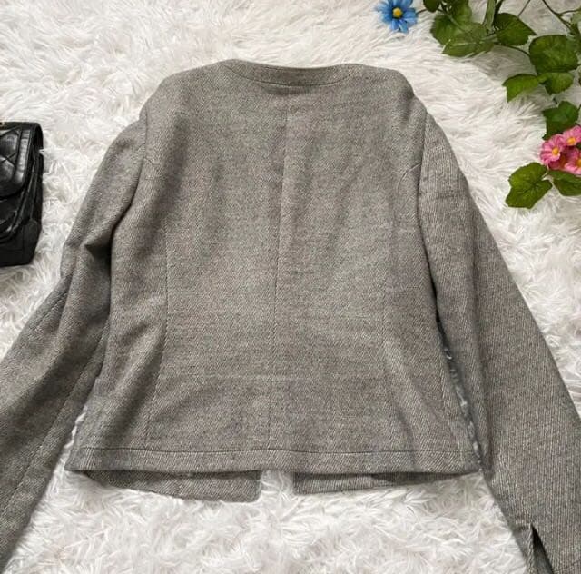 ニューヨーカー　スーツ2点セットノーカラージャケット