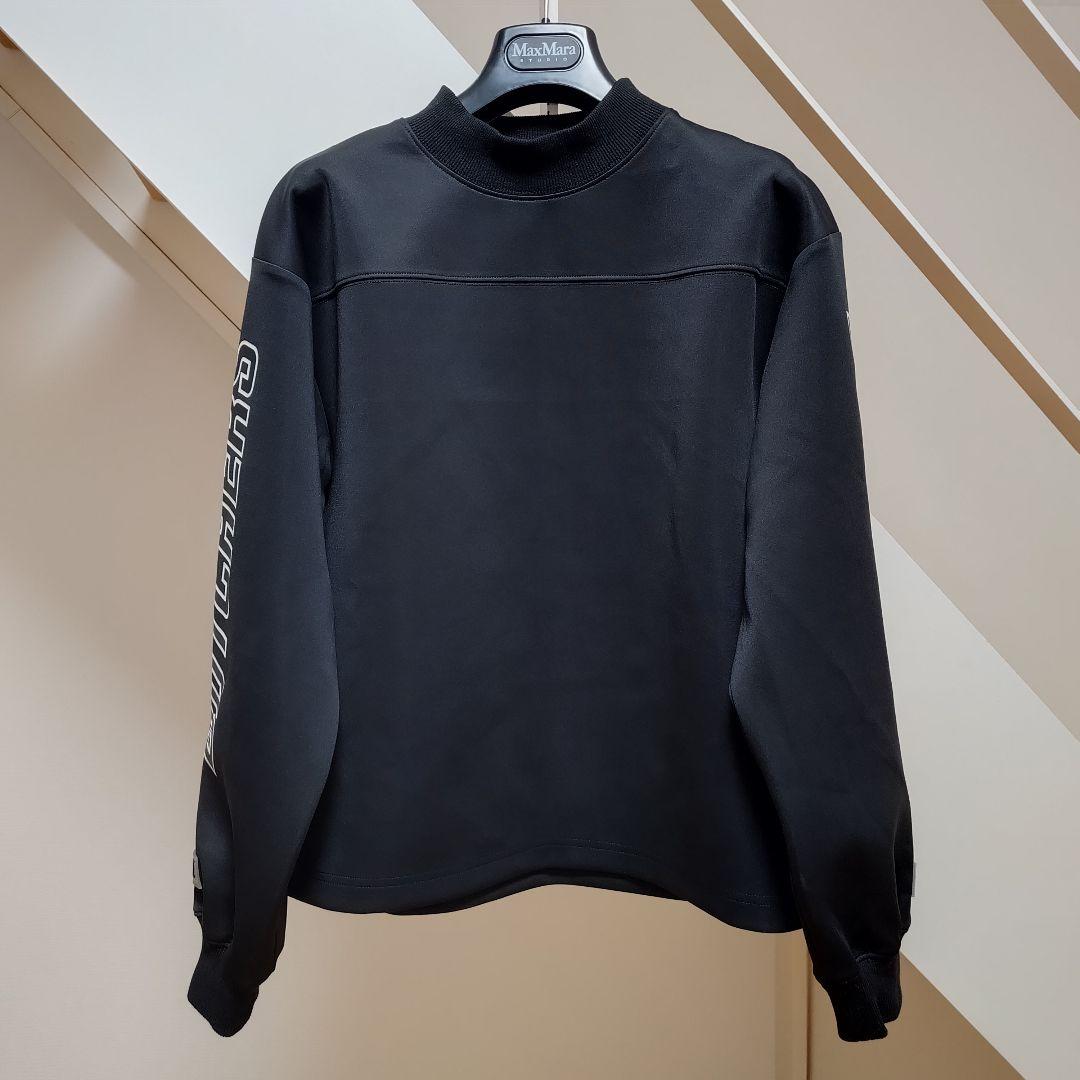 S ゴルフ レディース モックネック シャツ トレーナー 長袖 ブラック