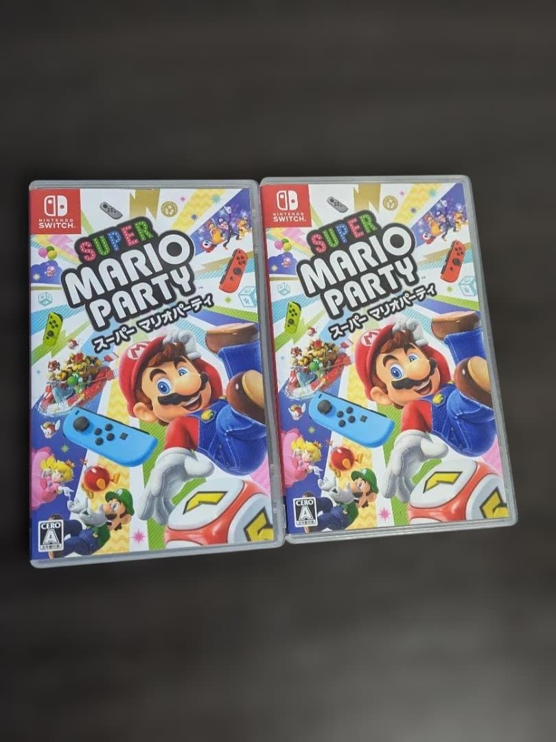 2本セット マリオパーティ スイッチ ソフト 動作確認済み