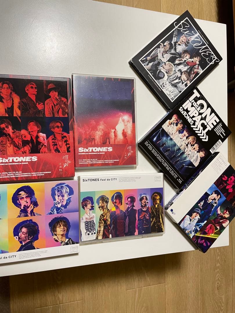 SixTONES CD, bluray, 特典, ペンライト, 生写真等セット