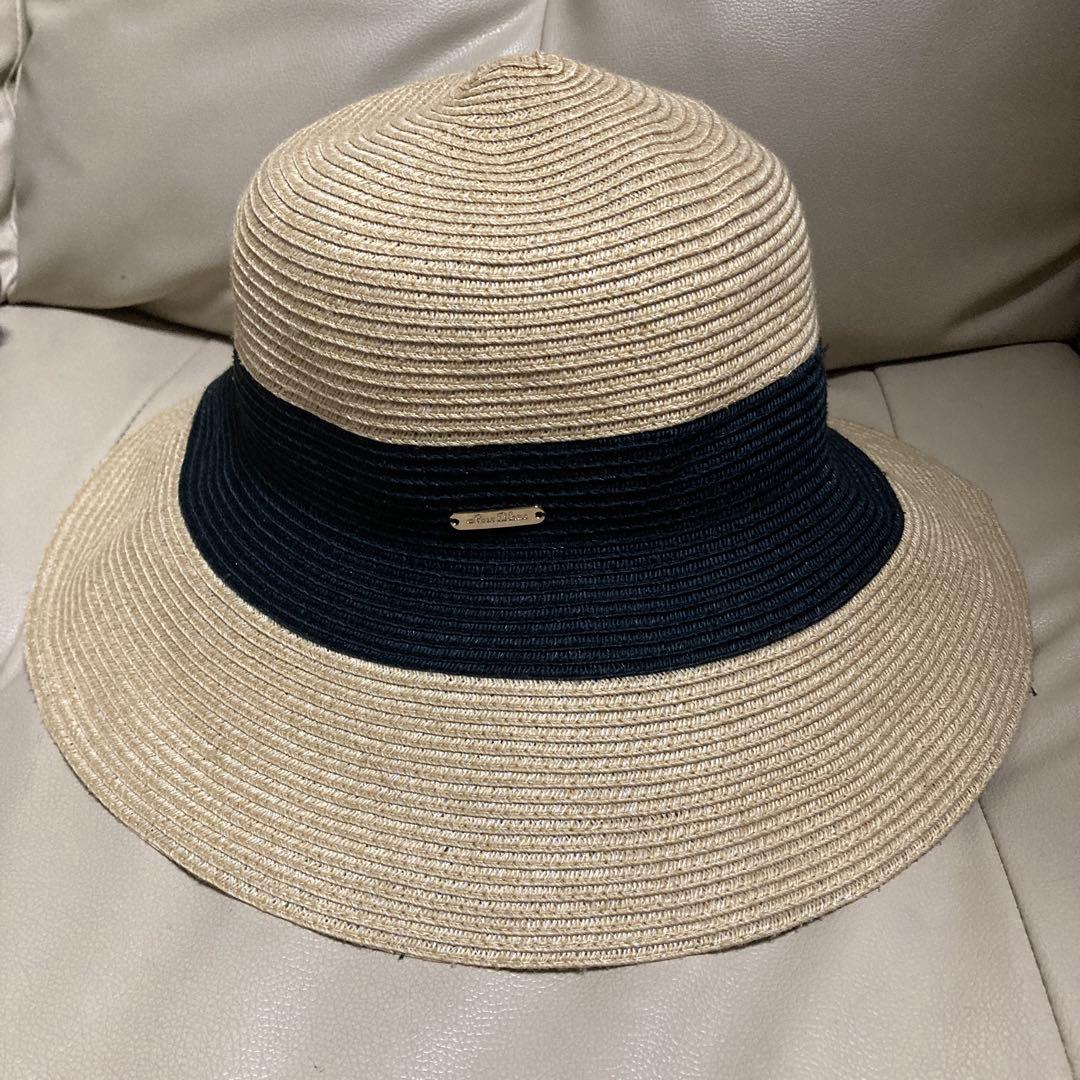 芦屋ロサブラン　洗えるブレードハット　麦わら帽子