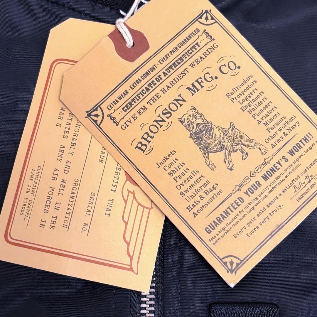 ブロンソン　L-2A フライトジャケット 38 Mサイズ相当　新品