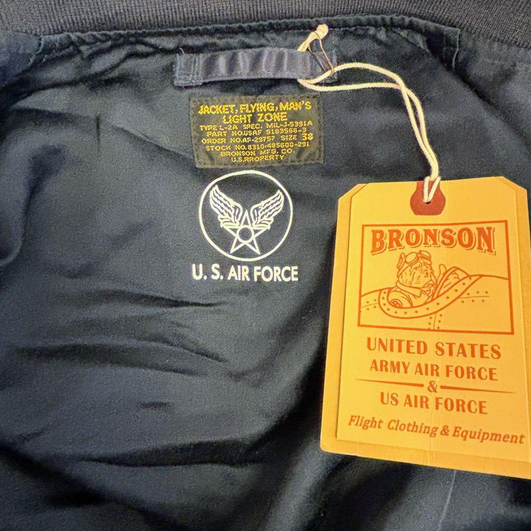 ブロンソン　L-2A フライトジャケット 38 Mサイズ相当　新品