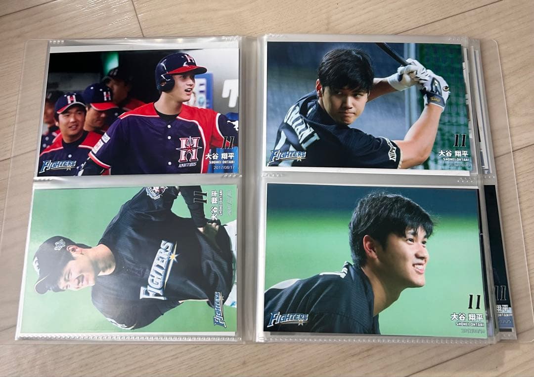 大谷翔平選手　日ハム　2017年ハイライトフォトセット
