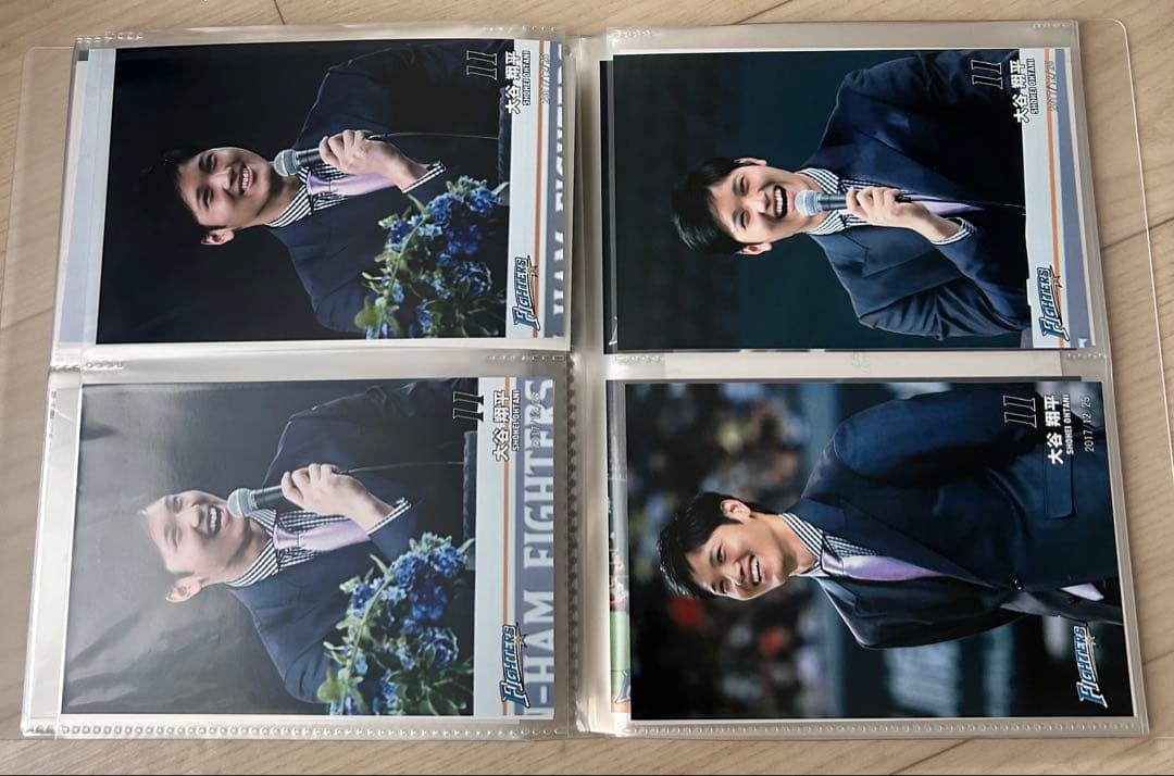 大谷翔平選手　日ハム　2017年ハイライトフォトセット