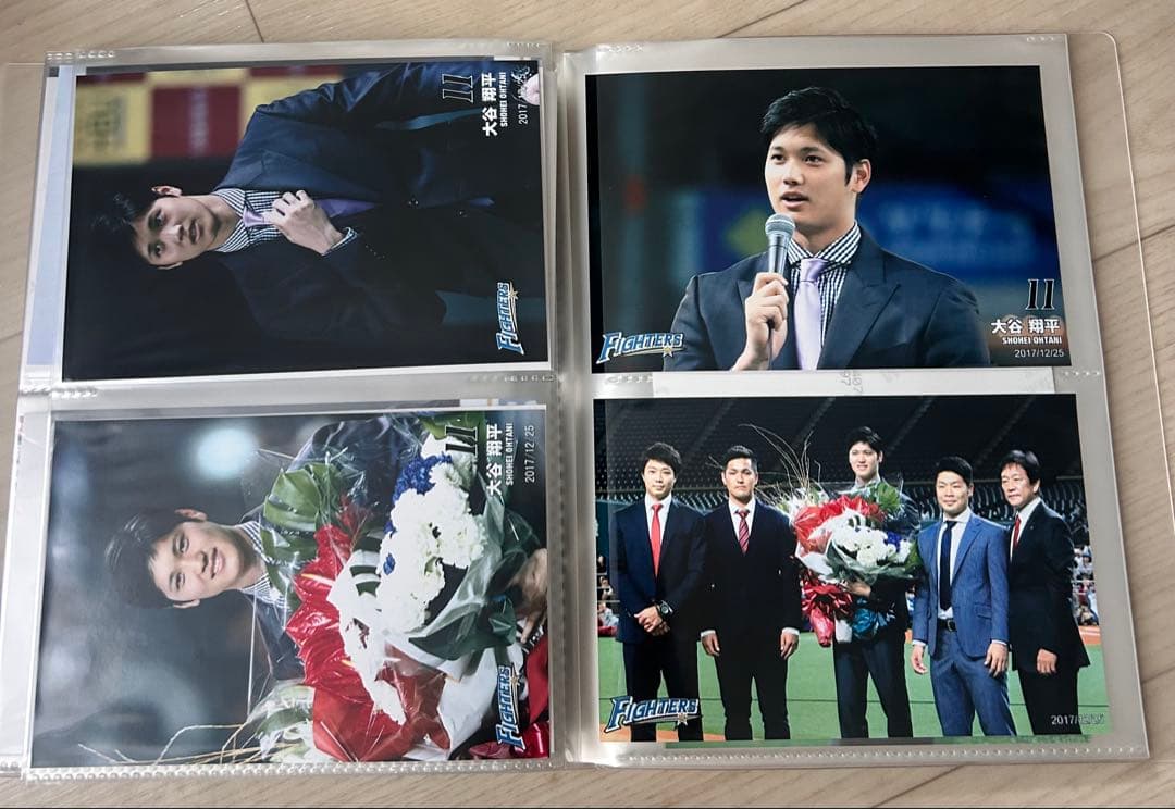 大谷翔平選手　日ハム　2017年ハイライトフォトセット