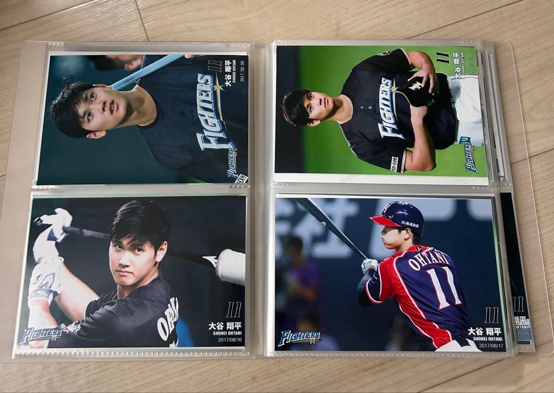 大谷翔平選手　日ハム　2017年ハイライトフォトセット