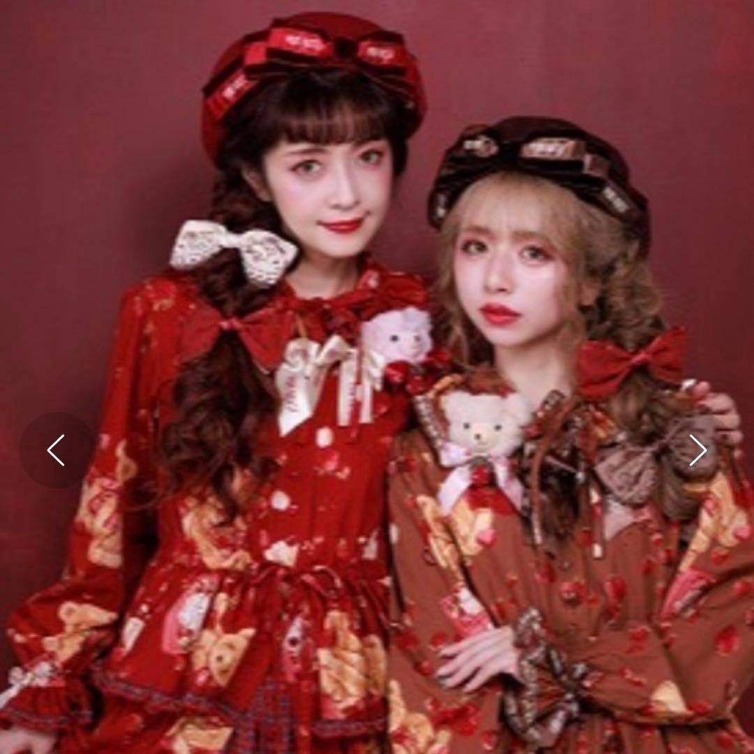 み*ね様 週末限定価格‼︎ PINK HOUSE×青木美沙子 リボン ベレー帽