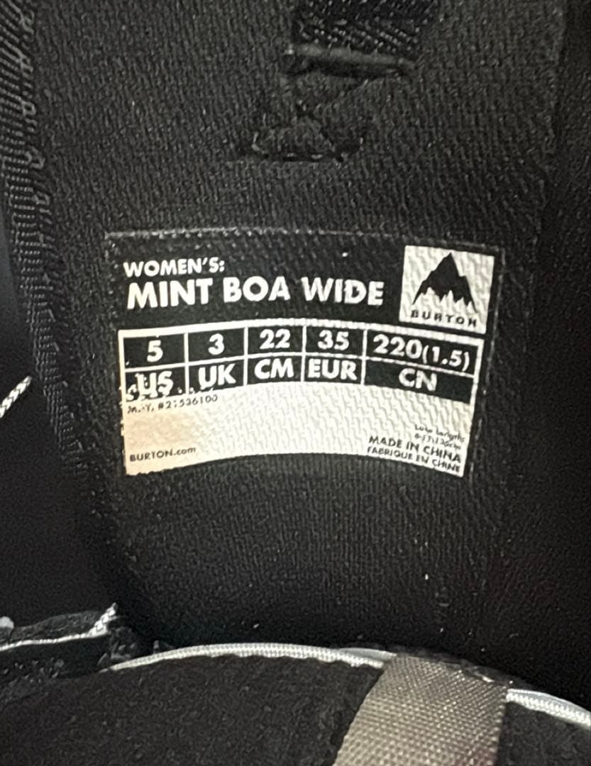 スノーボード BURTON MINT 23-24