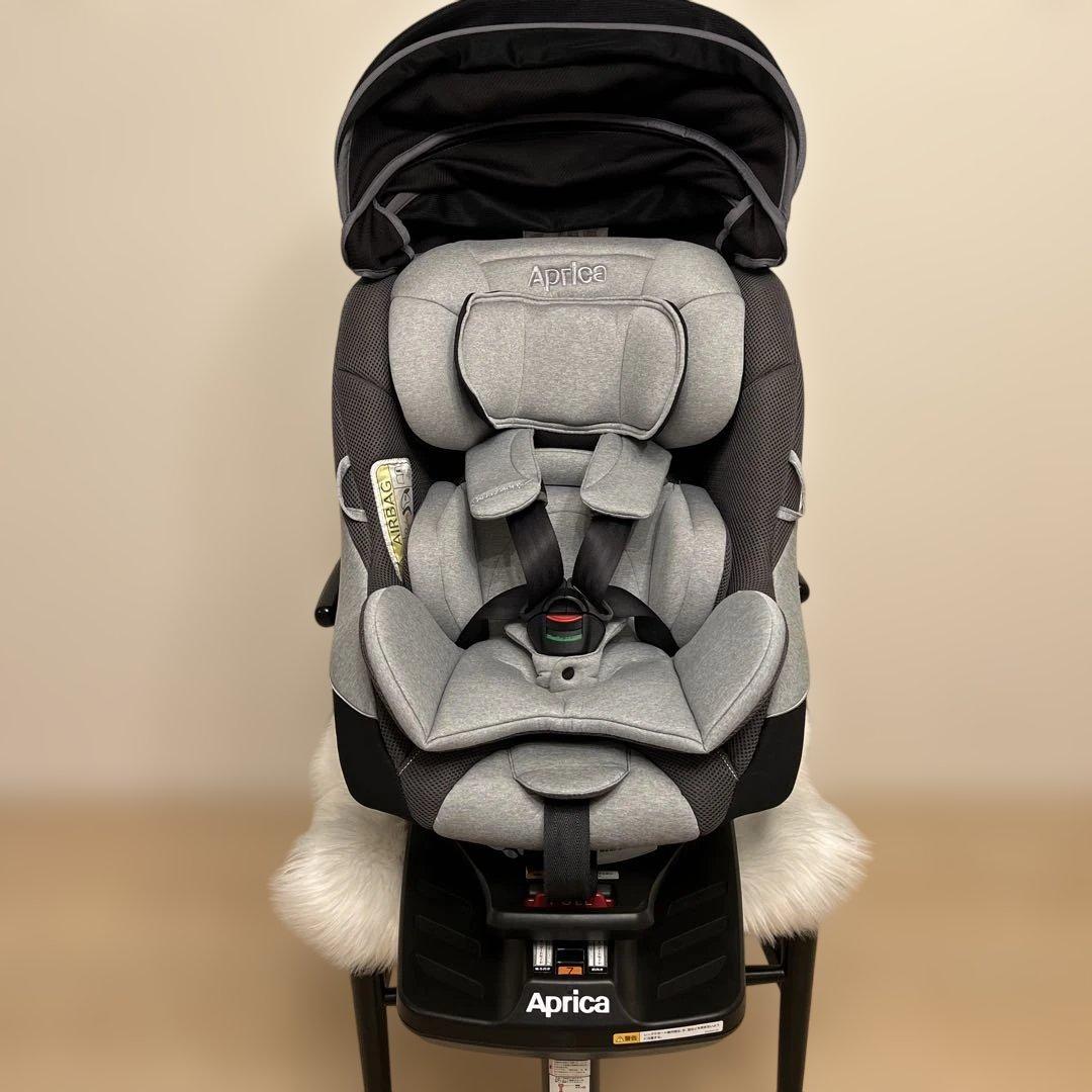 アップリカ クルリラ チャイルドシート 新生児ISOFIX グレー2016315