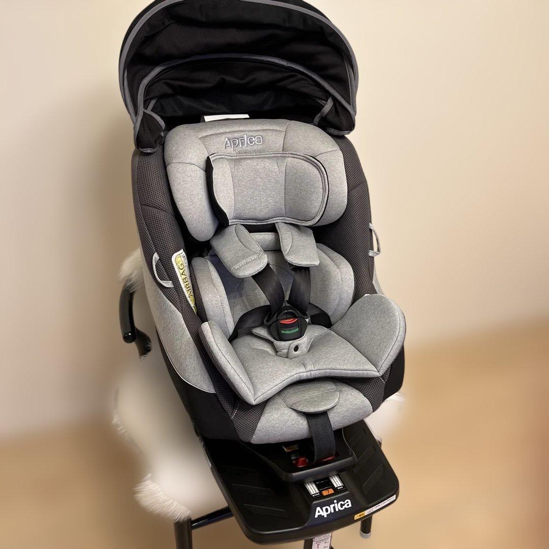 アップリカ クルリラ チャイルドシート 新生児ISOFIX グレー2016315
