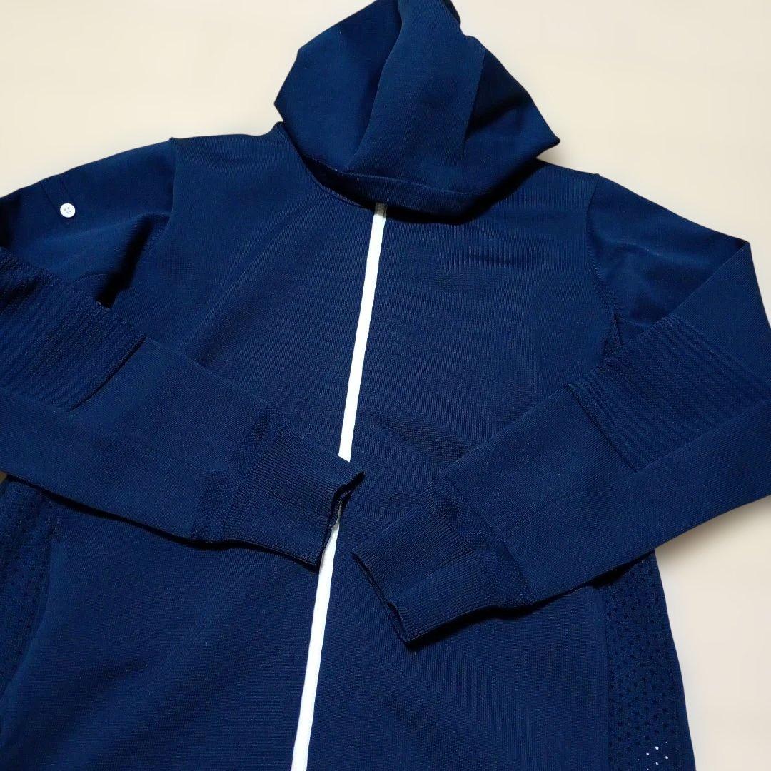 ブリーフィングゴルフレディースパーカーネイビーサイズL