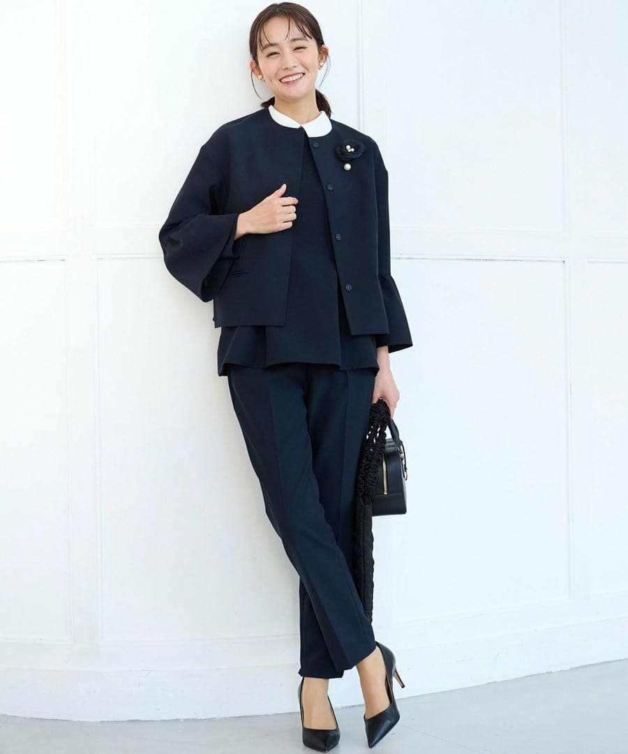 未使用タグ付✨組曲 コンフォータブルドレープジャケット フォーマル セレモニー