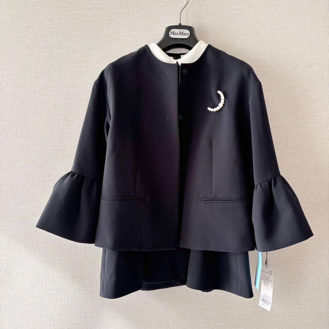 未使用タグ付✨組曲 コンフォータブルドレープジャケット フォーマル セレモニー