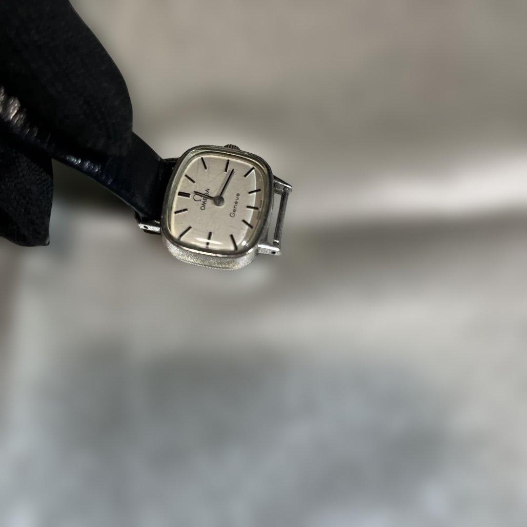 OMEGA オメガ Geneve ジュネーブ 手巻き 腕時計 レディース