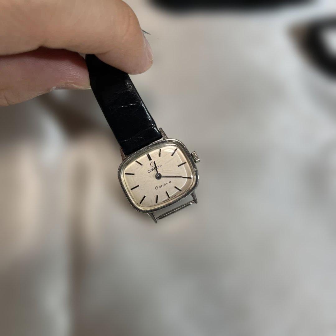 OMEGA オメガ Geneve ジュネーブ 手巻き 腕時計 レディース