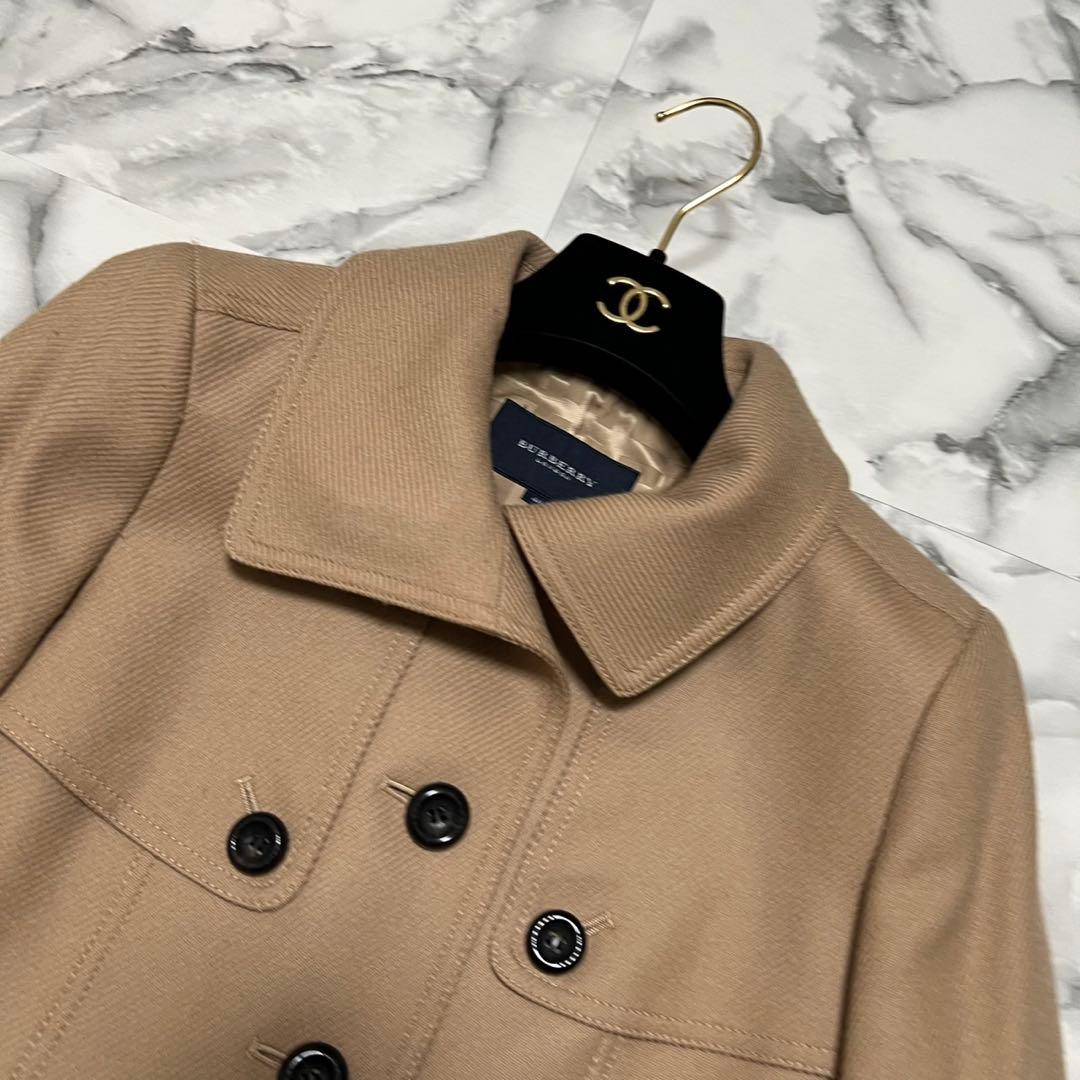 【美品】バーバリーロンドン　ショートコート　ジャケット　メガチェック　40