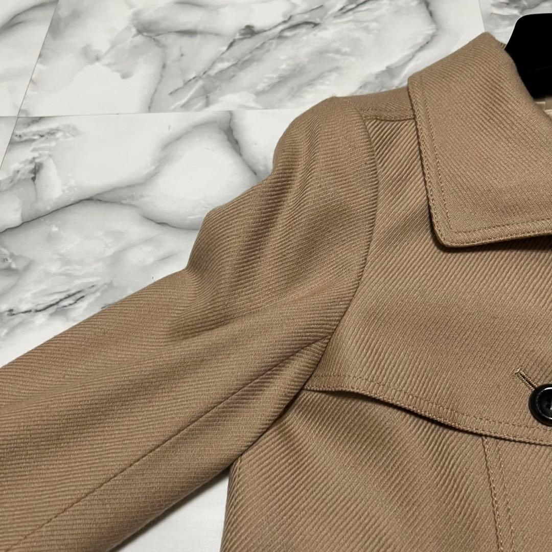 【美品】バーバリーロンドン　ショートコート　ジャケット　メガチェック　40