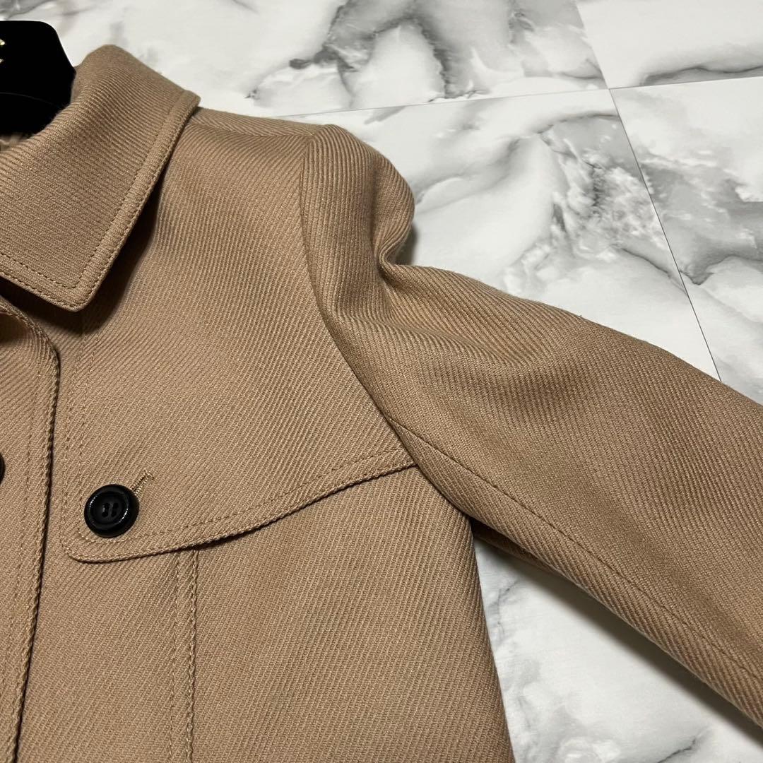 【美品】バーバリーロンドン　ショートコート　ジャケット　メガチェック　40