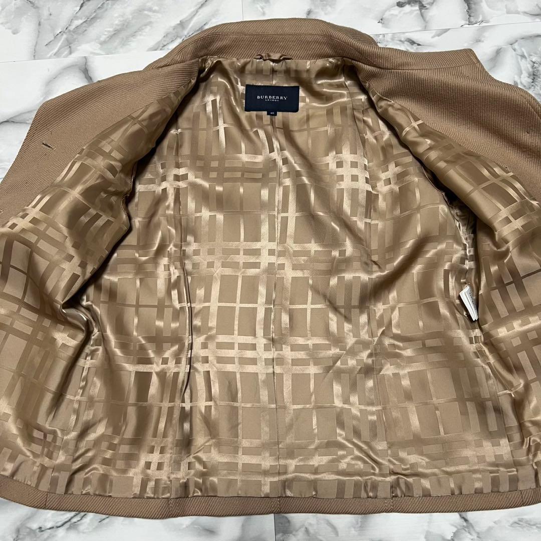 【美品】バーバリーロンドン　ショートコート　ジャケット　メガチェック　40
