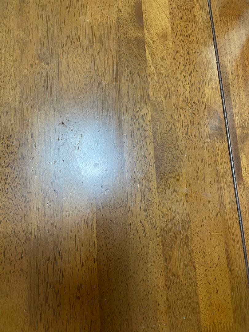 アンティーク　ダイニングチェア木製　収納付き