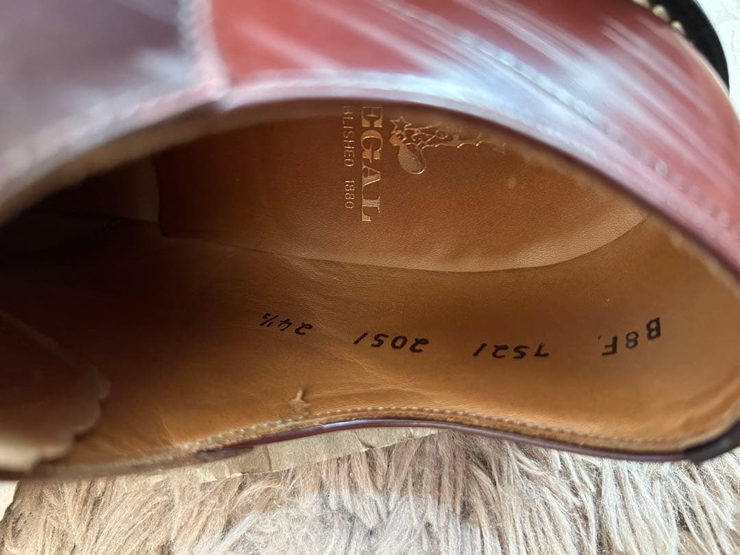 リーガル　サドルシューズ