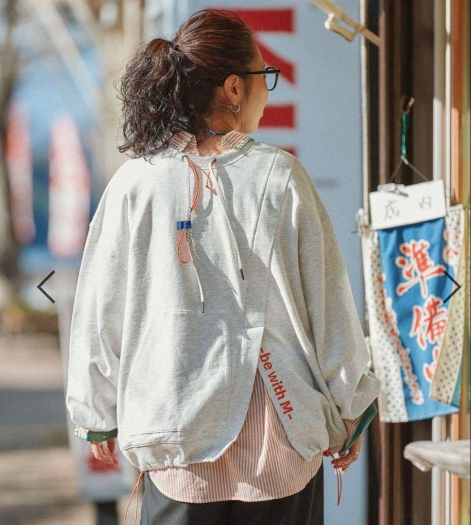 ニコアンド ［be with M］ Misayo 2WAYオシャプルオーバー