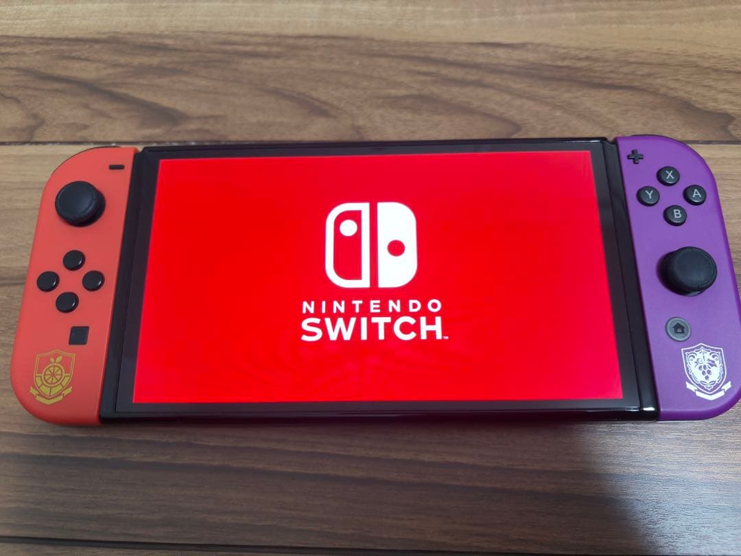 Nintendo Switch 有機ELモデル スカーレット・バ…