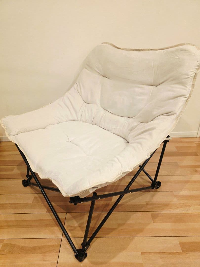 ニトリ バタフライチェア ワイド ベージュ