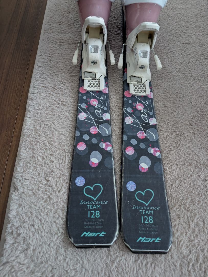 Hart 128 スキーセット　ストック　ブーツ