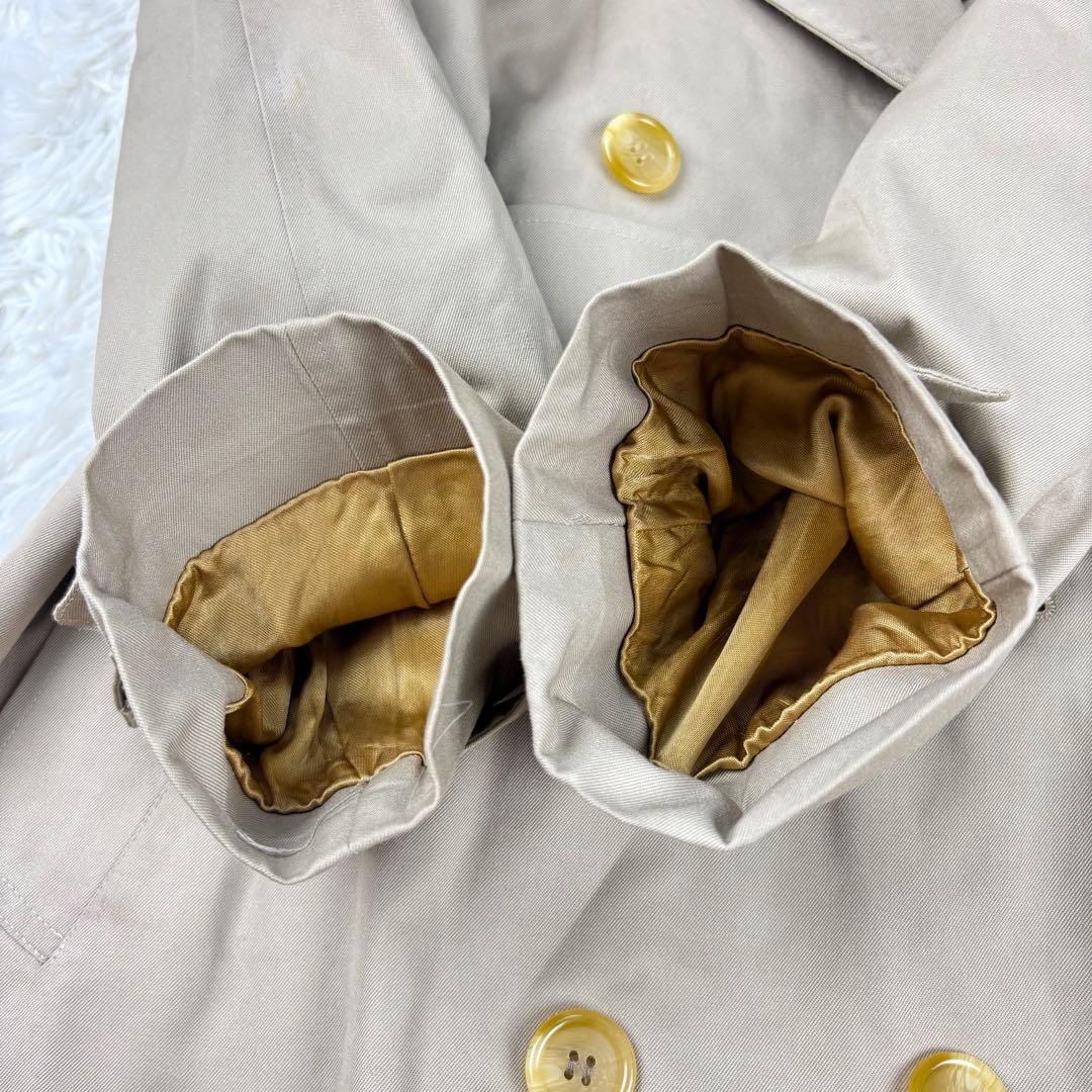 Burberrys バーバリー　トレンチコート　ロング丈　ベルト付き　ベージュL