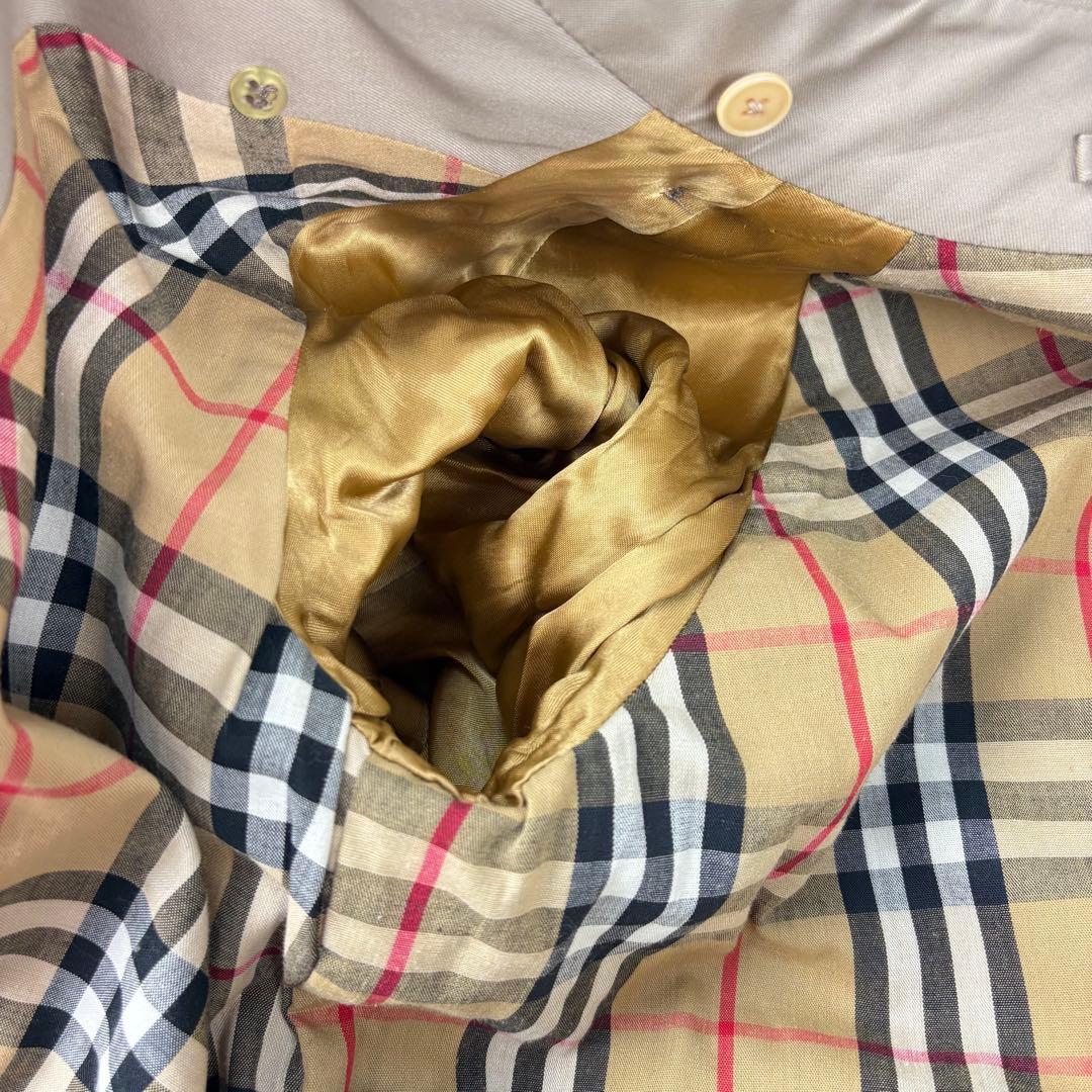 Burberrys バーバリー　トレンチコート　ロング丈　ベルト付き　ベージュL