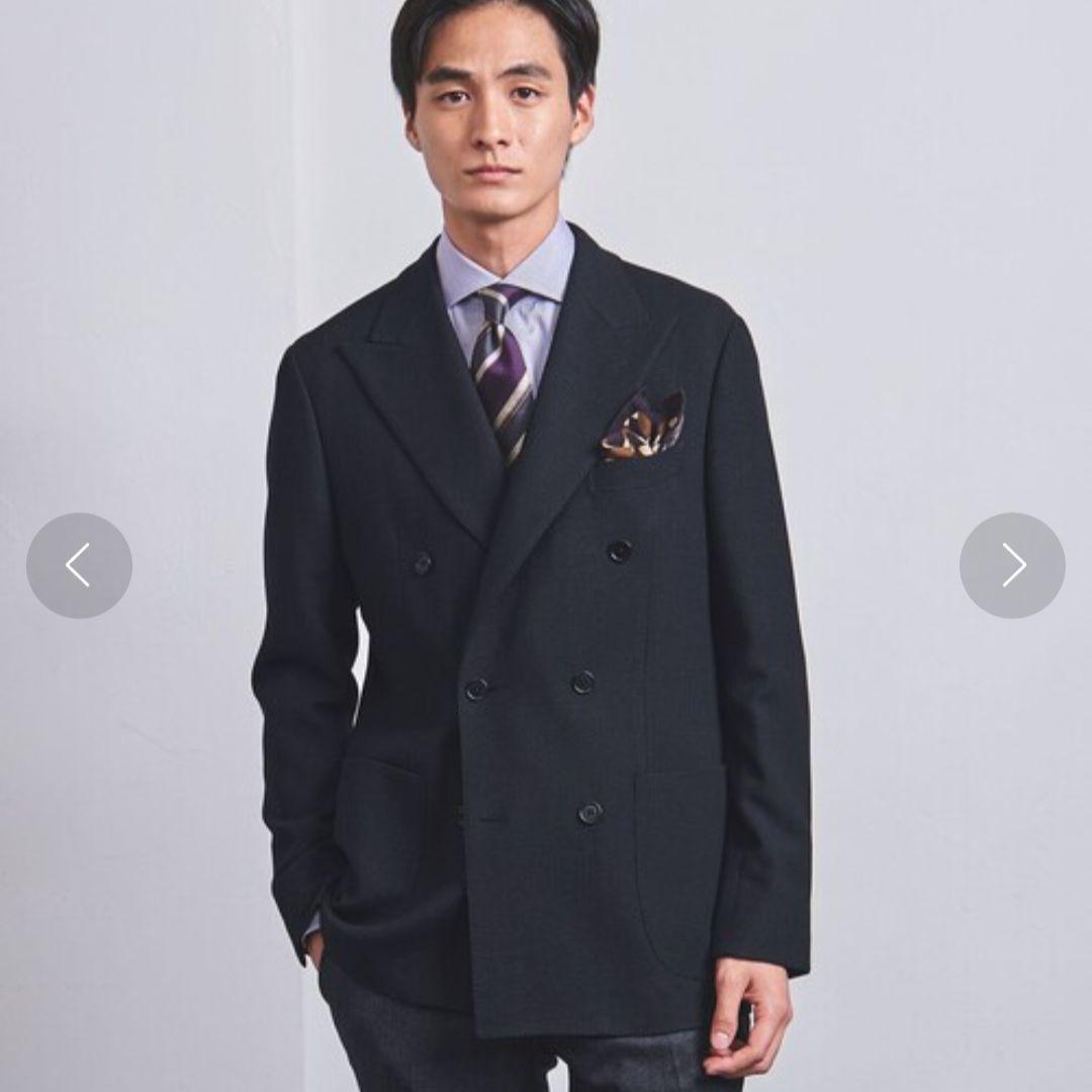 超高級約7万未使用級★UNITED　ARROWS　テーラードジャケット　ダブル