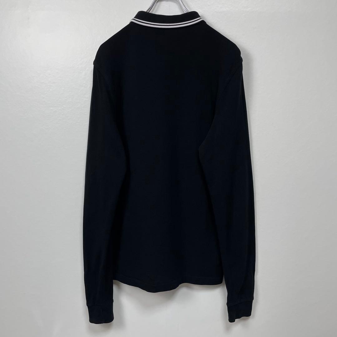 FREDPERRY フレッドペリー　長袖 ポロシャツ　ブラック