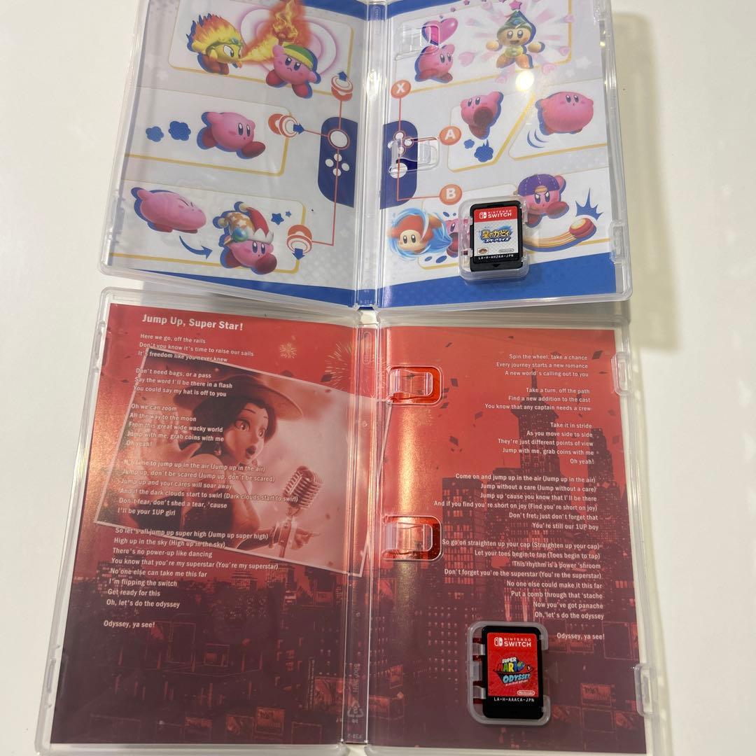 Nintendo Switch 青/黒 本体 充電器、ソフト付き