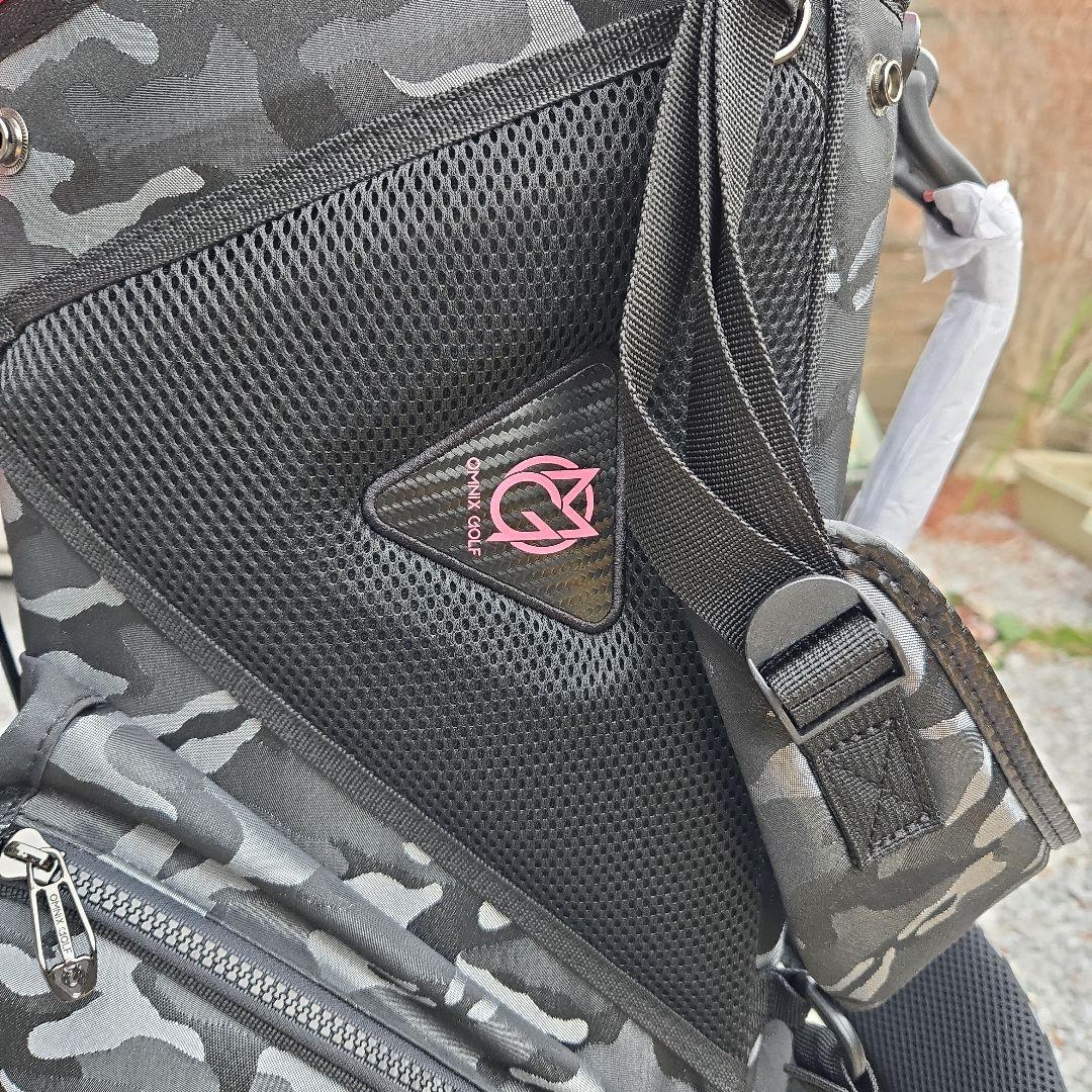 【新品】OMNIX オムニックス カモ スタンドバッグ 8.5型 キャディバッグ