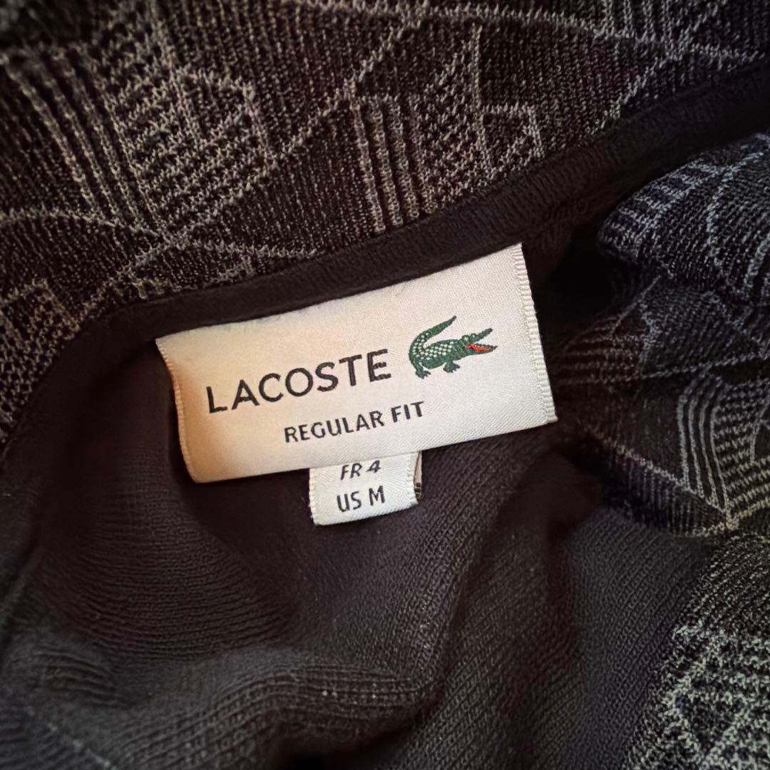 Lacoste ラコステトラックジャケット黒ブラック