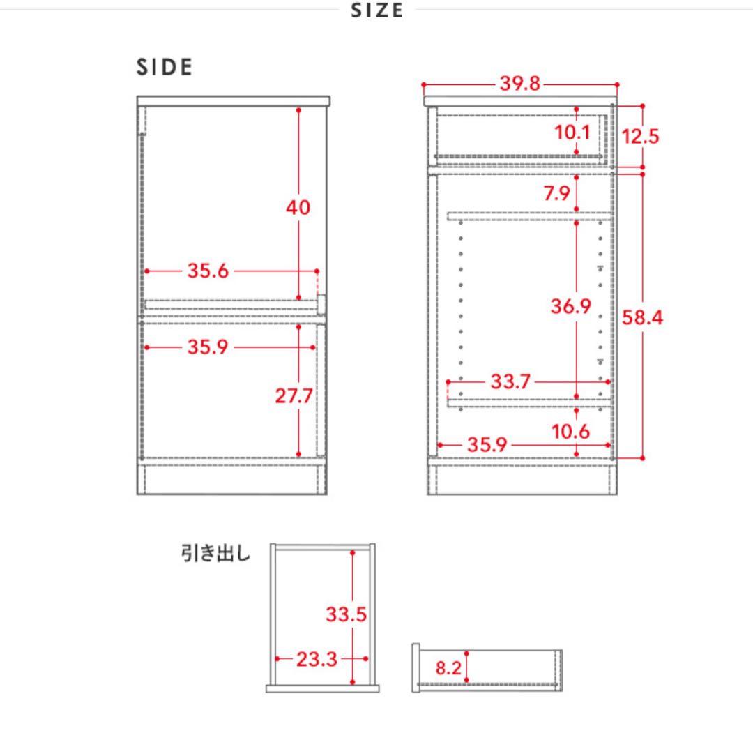 【たのメル便】佐藤産業 LUFFY キッチンカウンター レンジボード&伸縮ラック
