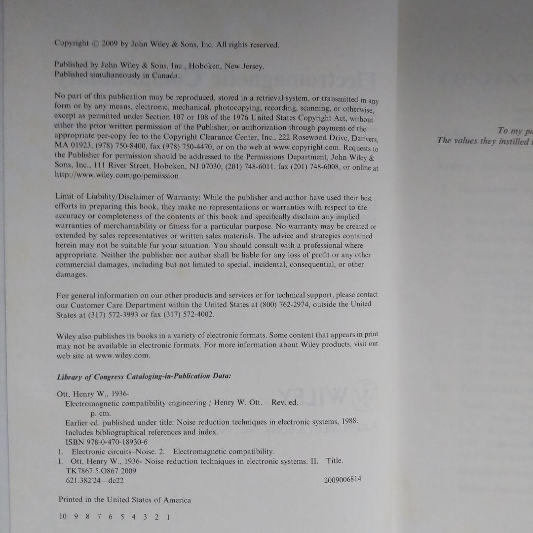 洋書 Electromagnetic Compatibility Engineeri