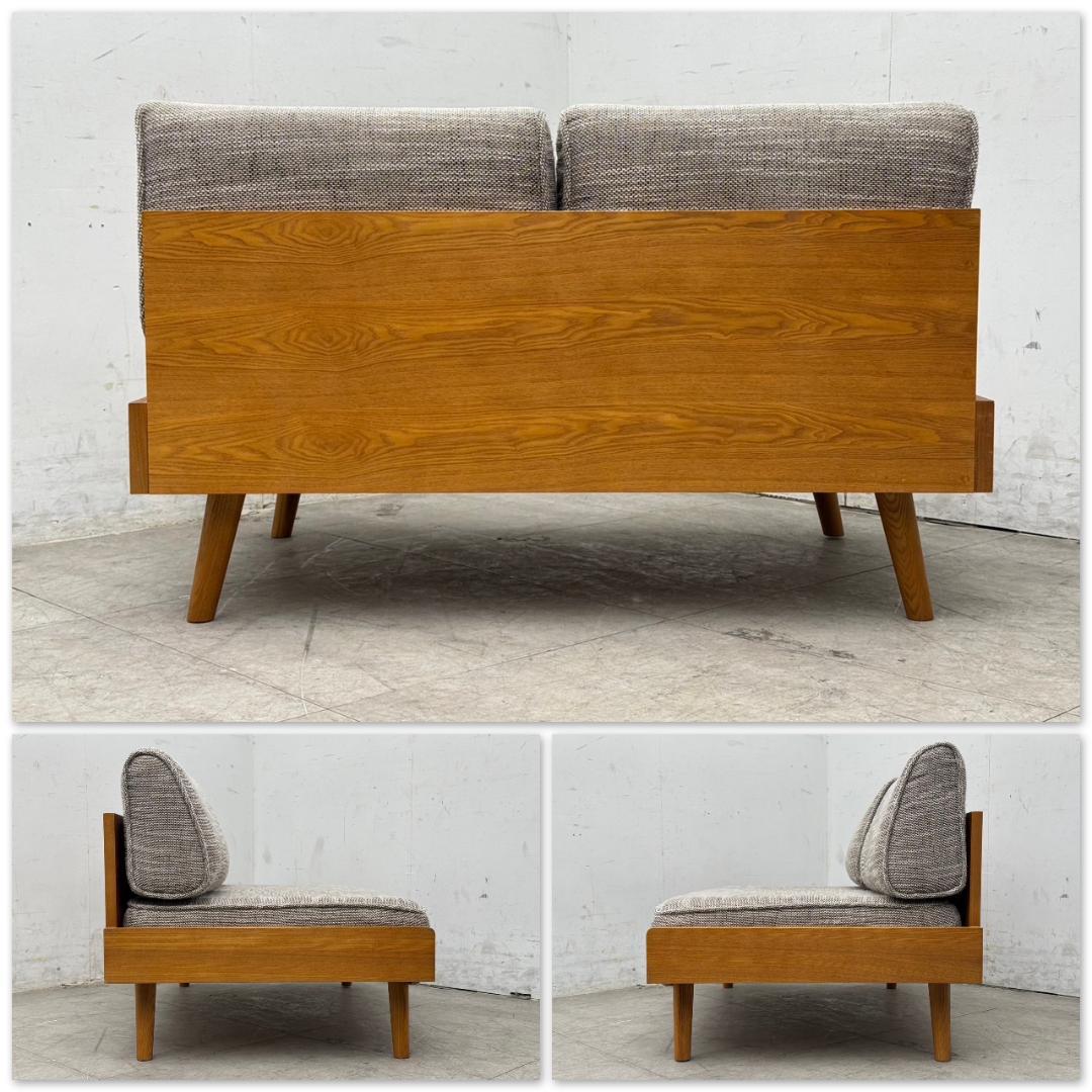 T1179☆美品☆unico　ウニコ　ALBERO　アルベロ　2人掛けソファ