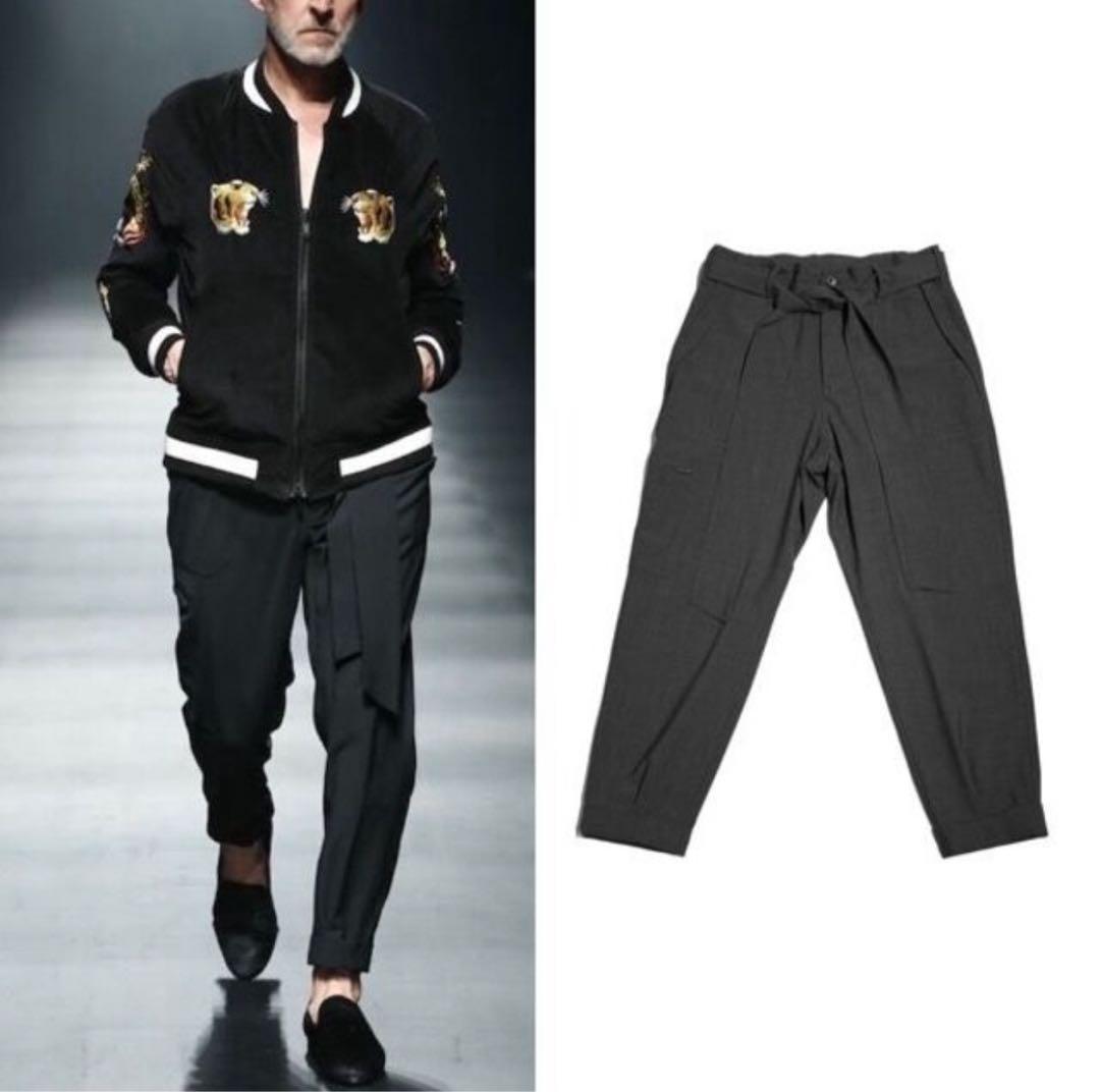 新品5.3万 1piu1uguale3 タイカーゴパンツ　AKM wjk