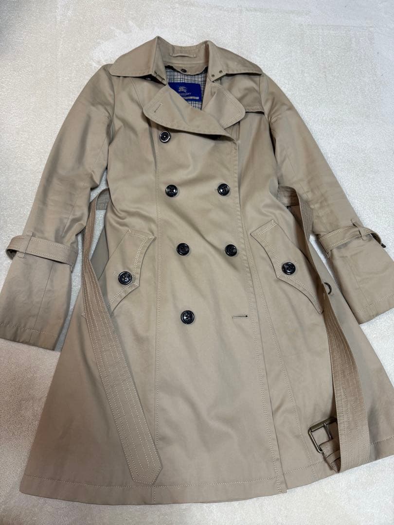 訳あり⭐︎Burberry Blue label⭐︎トレンチコート サイズ40