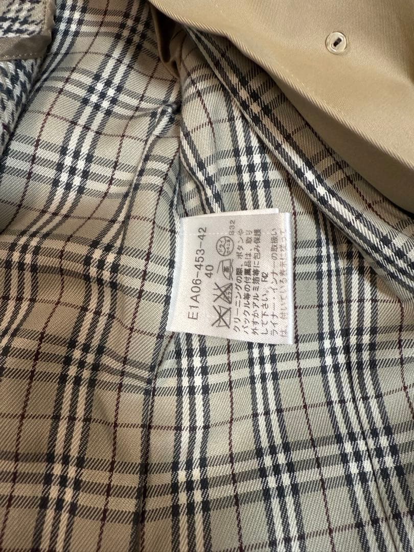 訳あり⭐︎Burberry Blue label⭐︎トレンチコート サイズ40