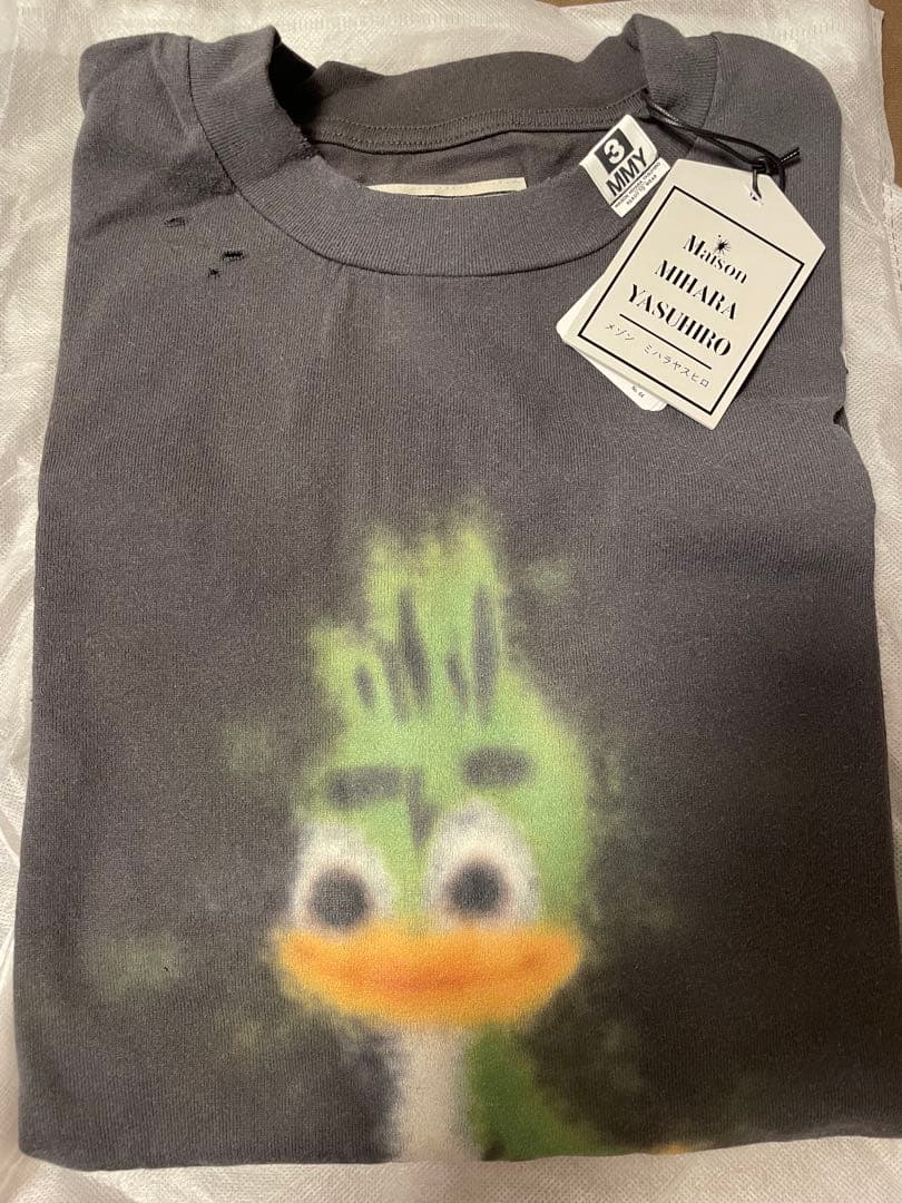 ミハラヤスヒロ　Distressed Tシャツ　ロンT スウェット　新品未使用